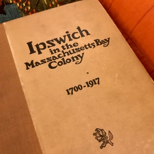 Image of cover detail of Ipswich in the Massachusetts Bay Colony